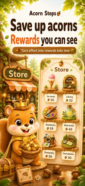 Acorn Steps: Kids’ Habits screenshot 3