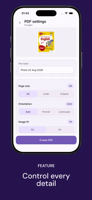 Phera: Image to PDF Converter screenshot 4