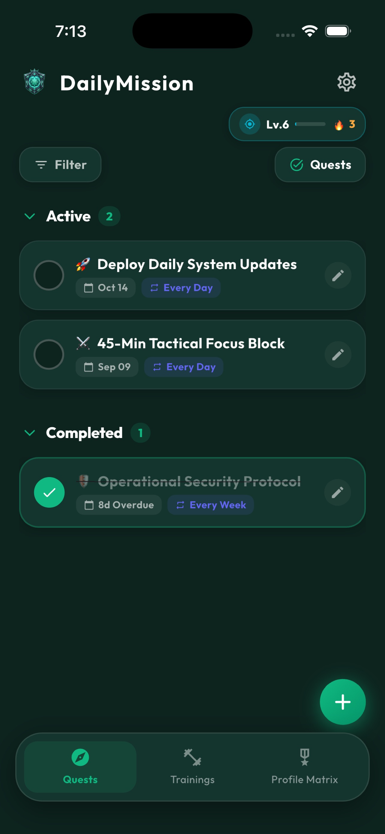 Screenshot 8 of Daily Mission: Habit Tracker