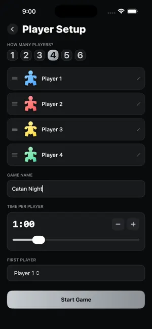 Meeple Clock: Board Game Timer screenshot 3