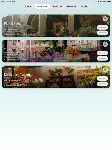 Floranzo iPad screenshot