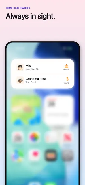 diBirthday: Birthday Reminder screenshot 2