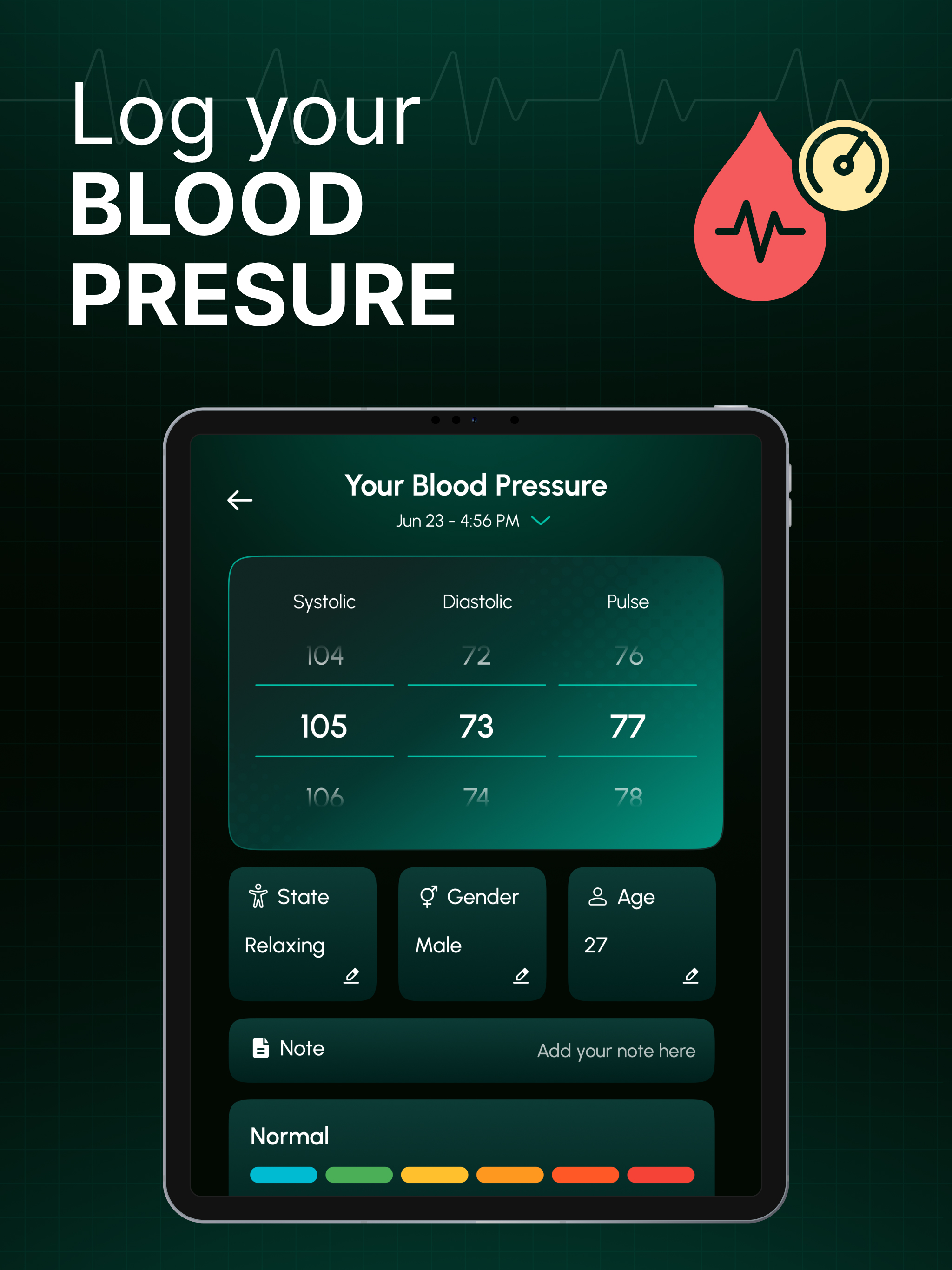 Blood Pressure Analyze Tracker