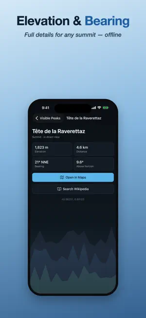 Skyline: Peak Finder & Namer screenshot 3