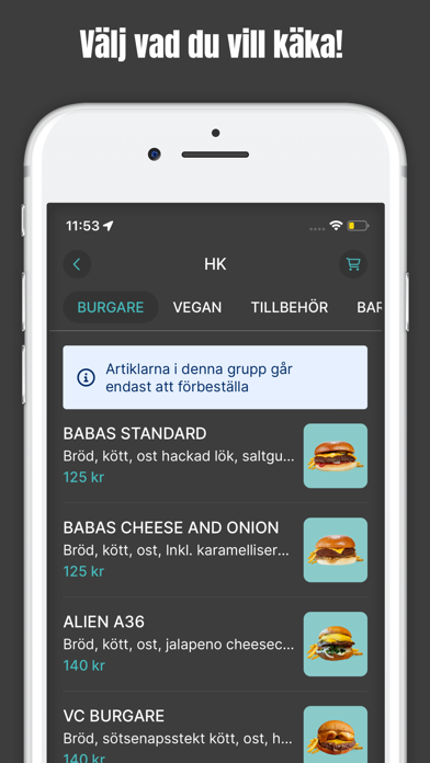 BABAS Burgers Screenshot