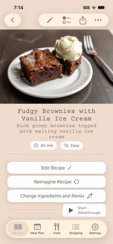 Simmle - Recipes & Meal Plans screenshot