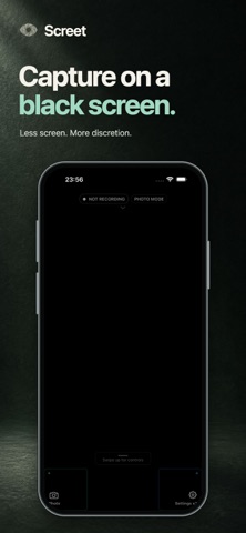 Screet - Black Screen Camera Screenshot 1 of 5