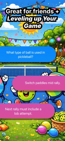 Pickleball Fun: Trivia & Games screenshot