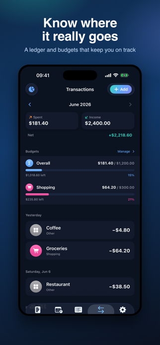 Payeek: Subscription Tracker Screenshot 4 of 5