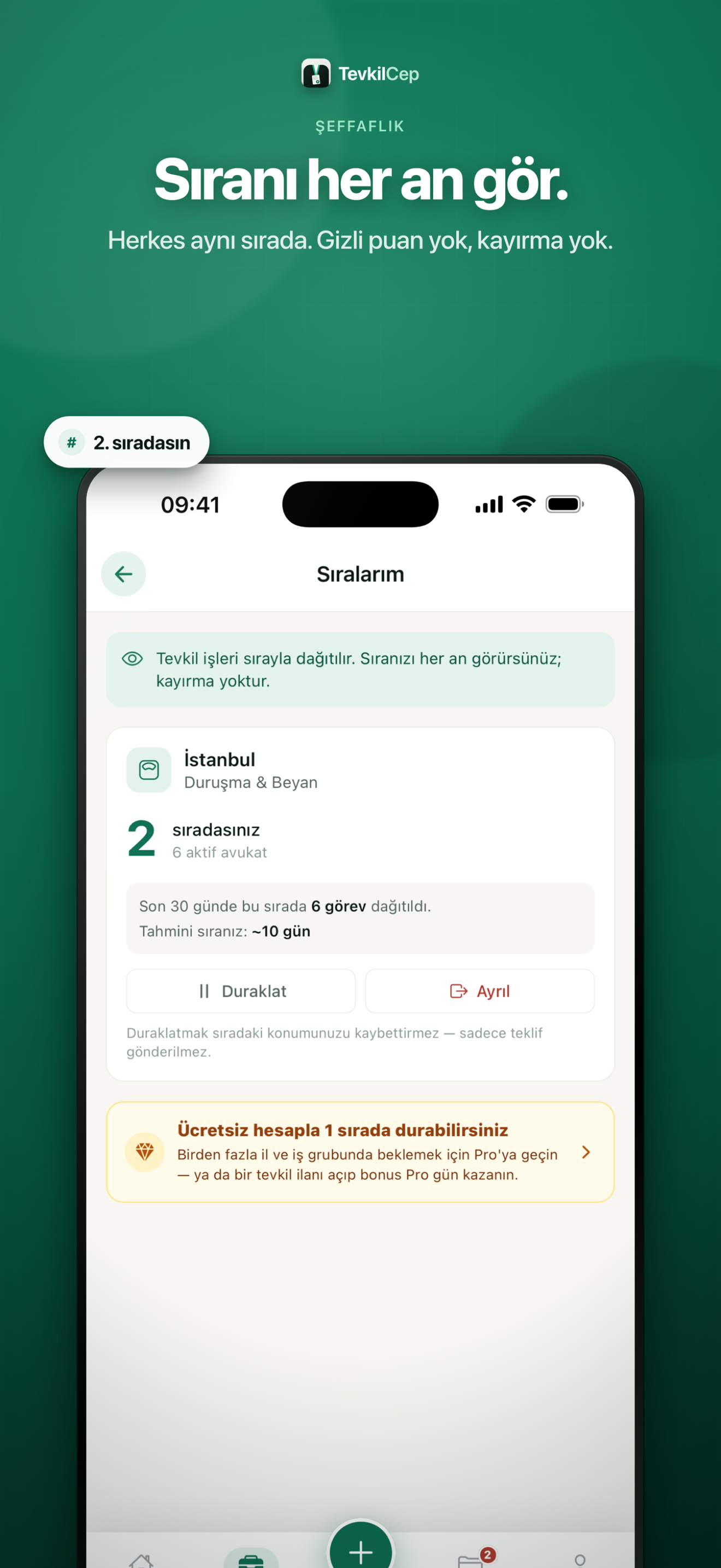 TevkilCep: Avukat Tevkil Ağı screenshot 3
