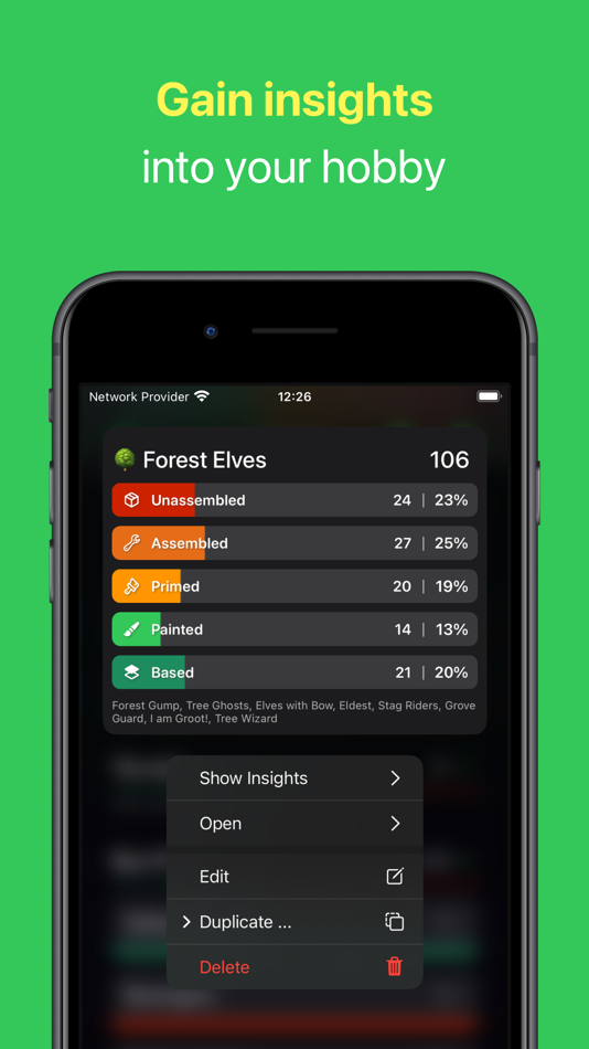 #7. Figure Case - Hobby Progress (iOS) By: Simon Nickel