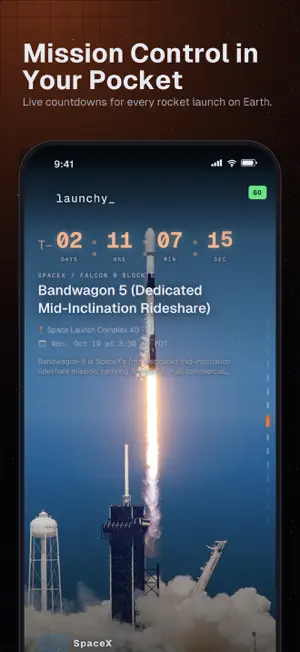 Launchy: Rocket Launch Tracker screenshot 1