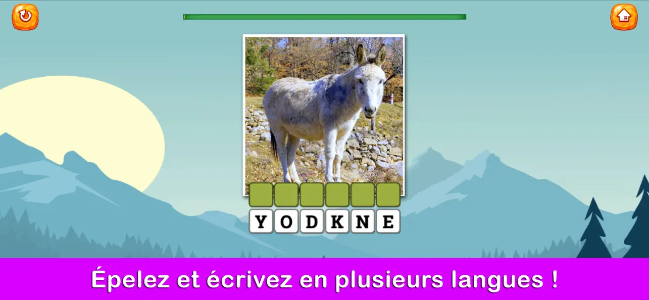 Screenshot #3 pour Apprendre les noms d'animaux