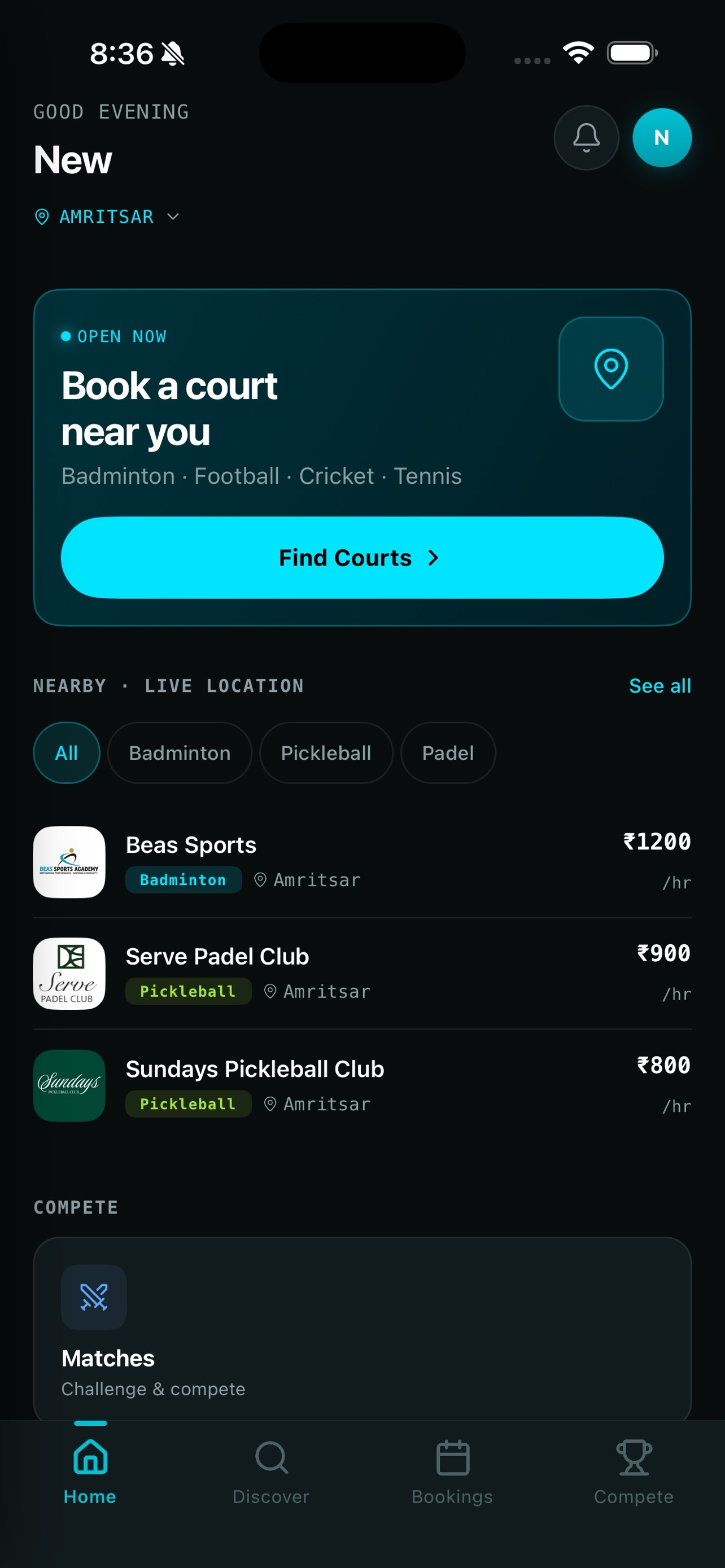 CourtSpot screenshot 7