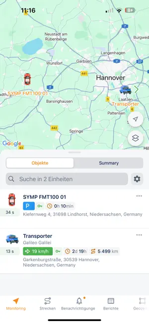 NAVANDi Telematik mobil screenshot 1
