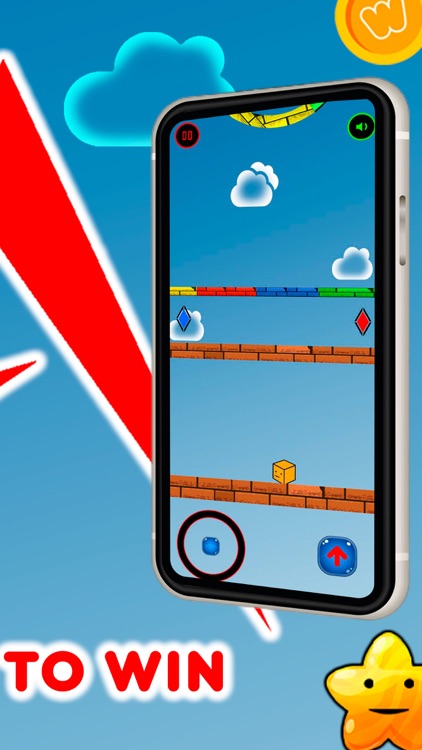 Colorful Hurdles Jump to Win