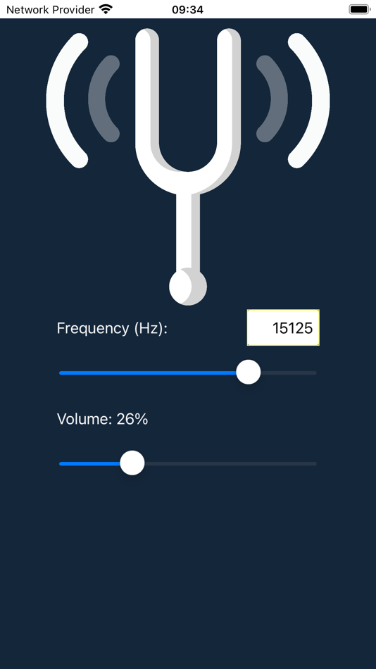 #3. Tuning Fork Pro 20 - 20000Hz (iOS) 由: Krzysztof Gwiazda