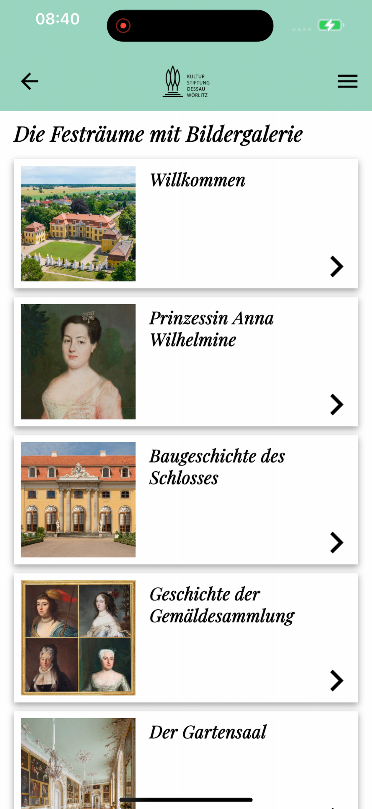 Gartenreich-App