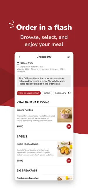 Chocoberry App screenshot 1