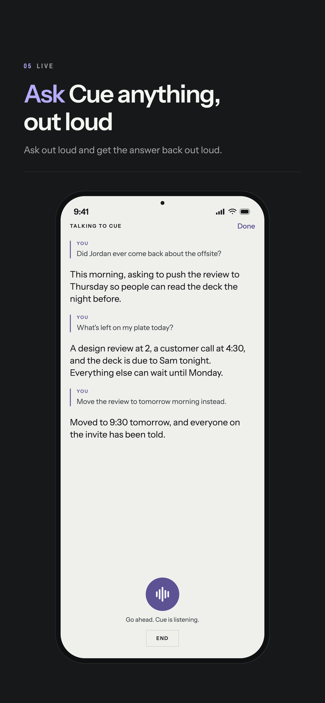 Cue! screenshot 5