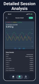 Accelerometer screenshot