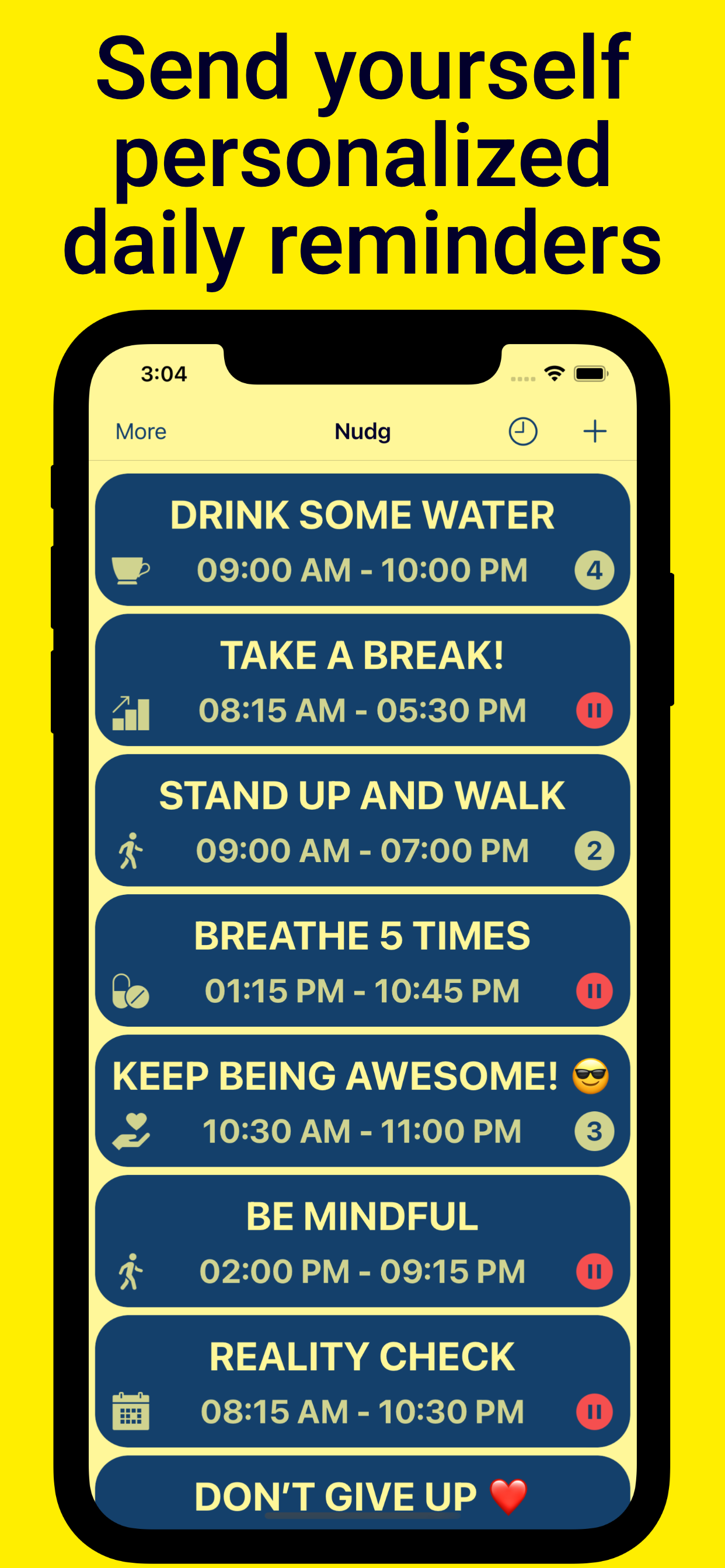 Random Reminders - Nudg