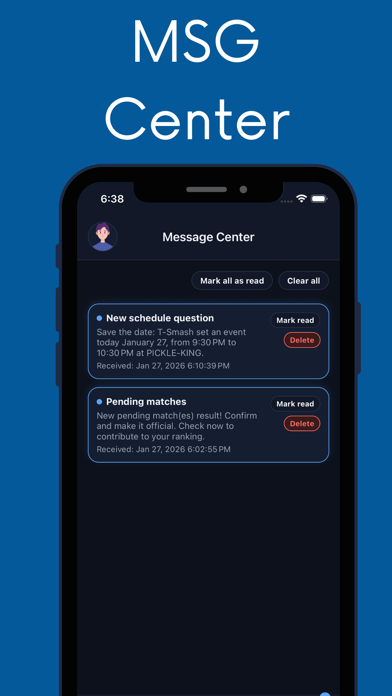 Pickleball Scheduler & Tracker Screenshot 9 of 9