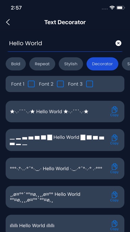Stylish Text Generator App screenshot-8
