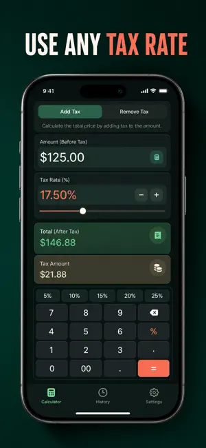 VAT Calculator: Sales Tax screenshot 4