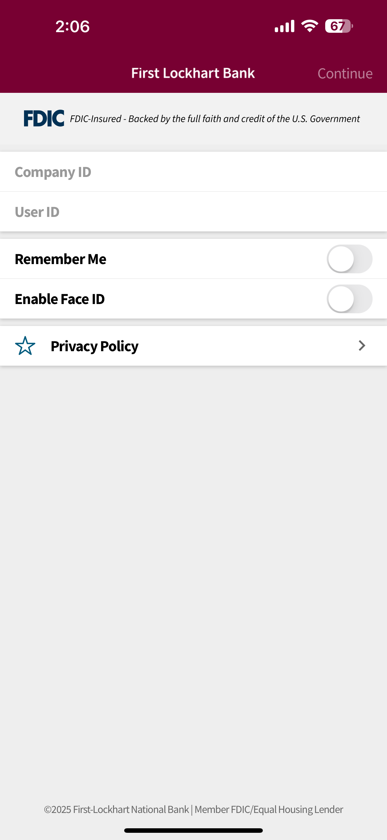 First Lockhart-Business App screenshot 2