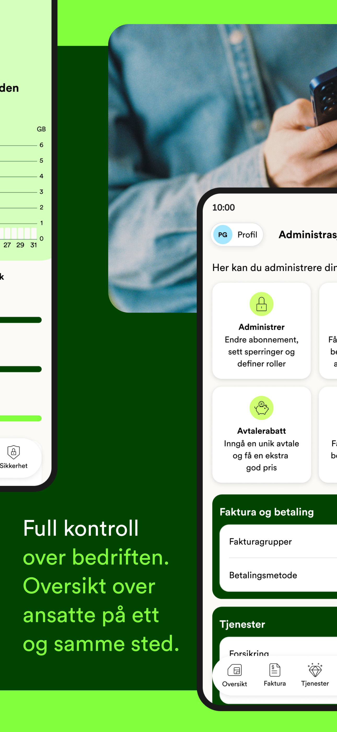 Talkmore appen screenshot 3