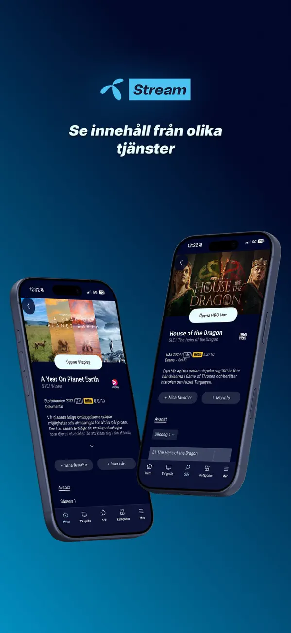 Screenshot #1 pour Telenor Stream