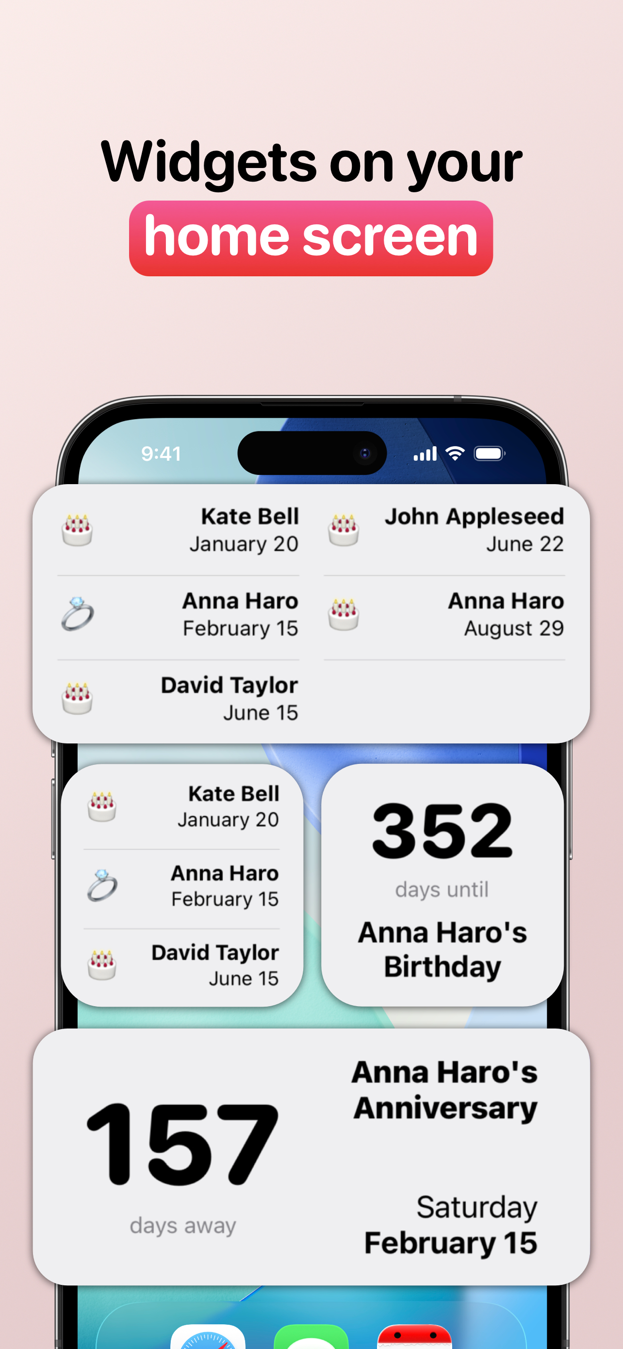 Dateminder - Event Reminders