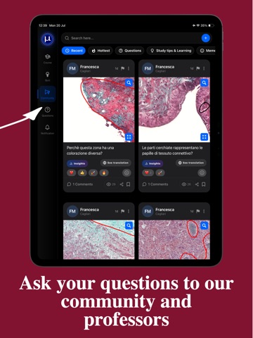 Microlab-Histology Slides & AI iPad screenshot
