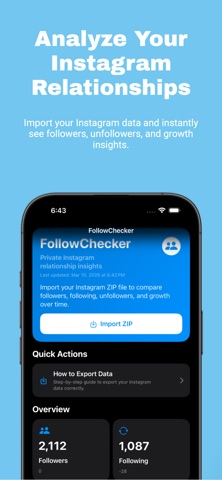 FollowChecker Screenshot 1 of 5
