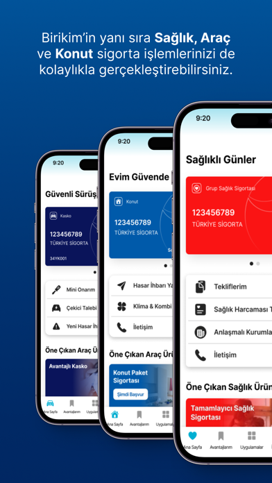 Türkiye Sigorta Mobil Screenshot
