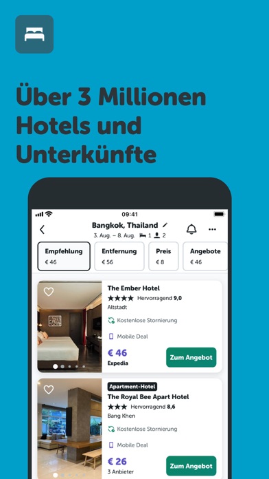 checkfelix: Flüge Hotels Autosのおすすめ画像3
