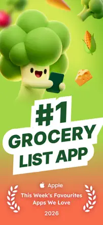 Grocery List - Listonicのスクリーンショット（1/5）