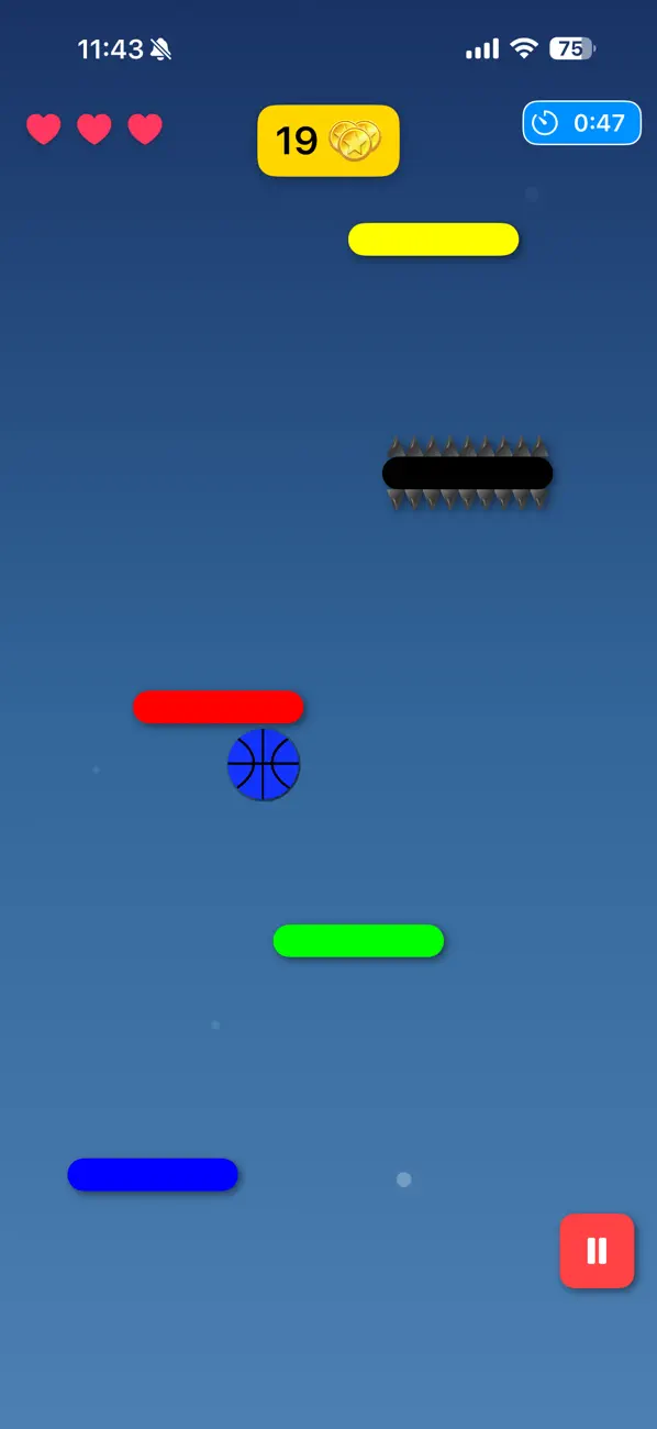 Screenshot #2 pour Color Bouncey