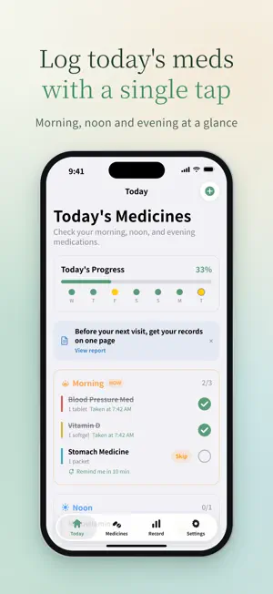 MediTrack – Medication Tracker screenshot 1