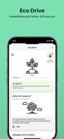 Screenshot von HUK Mein Auto auf dem iPhone 4
