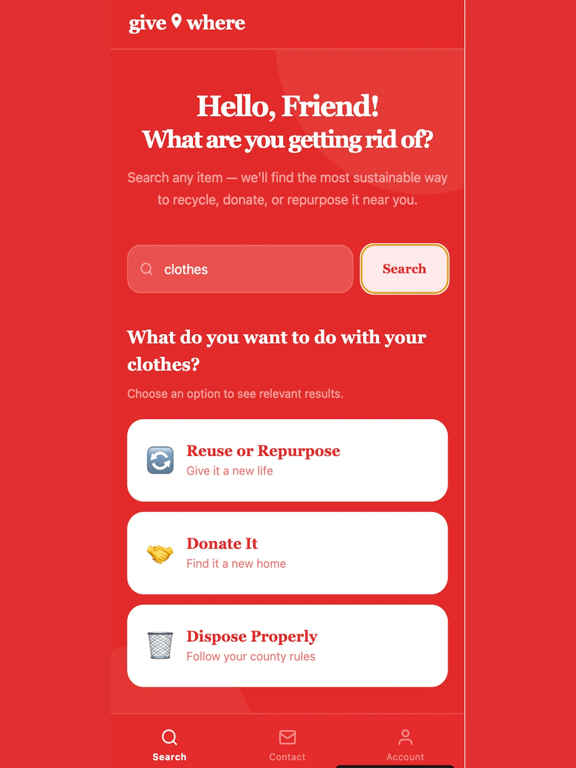Screenshot #4 pour giveWhere