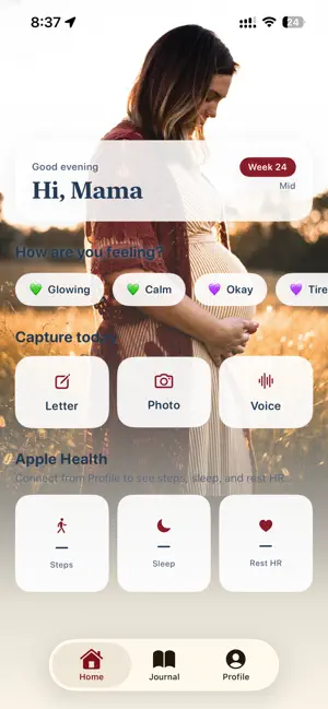 BabyMama: Pregnancy Journal screenshot 3