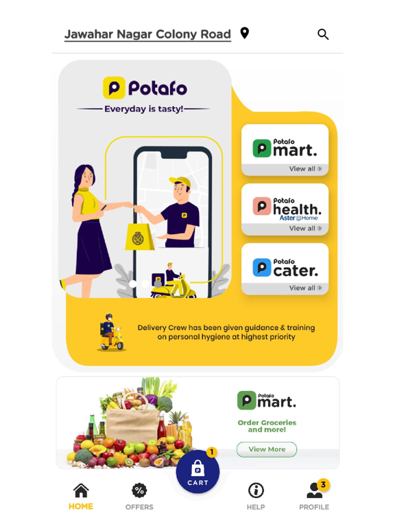 Screenshot #5 pour POTAFO-Online Food Delivery