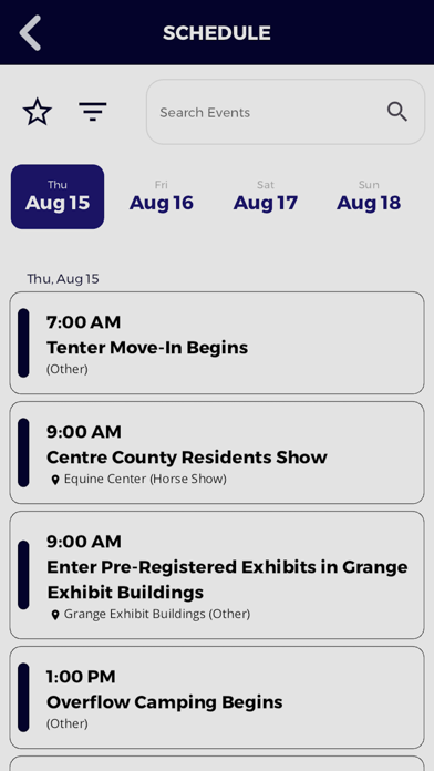 Centre County Grange Fair Screenshot