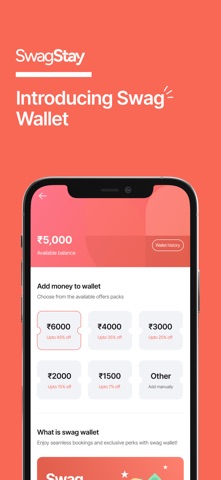 Swagstay Hotel Booking iPhone screenshot