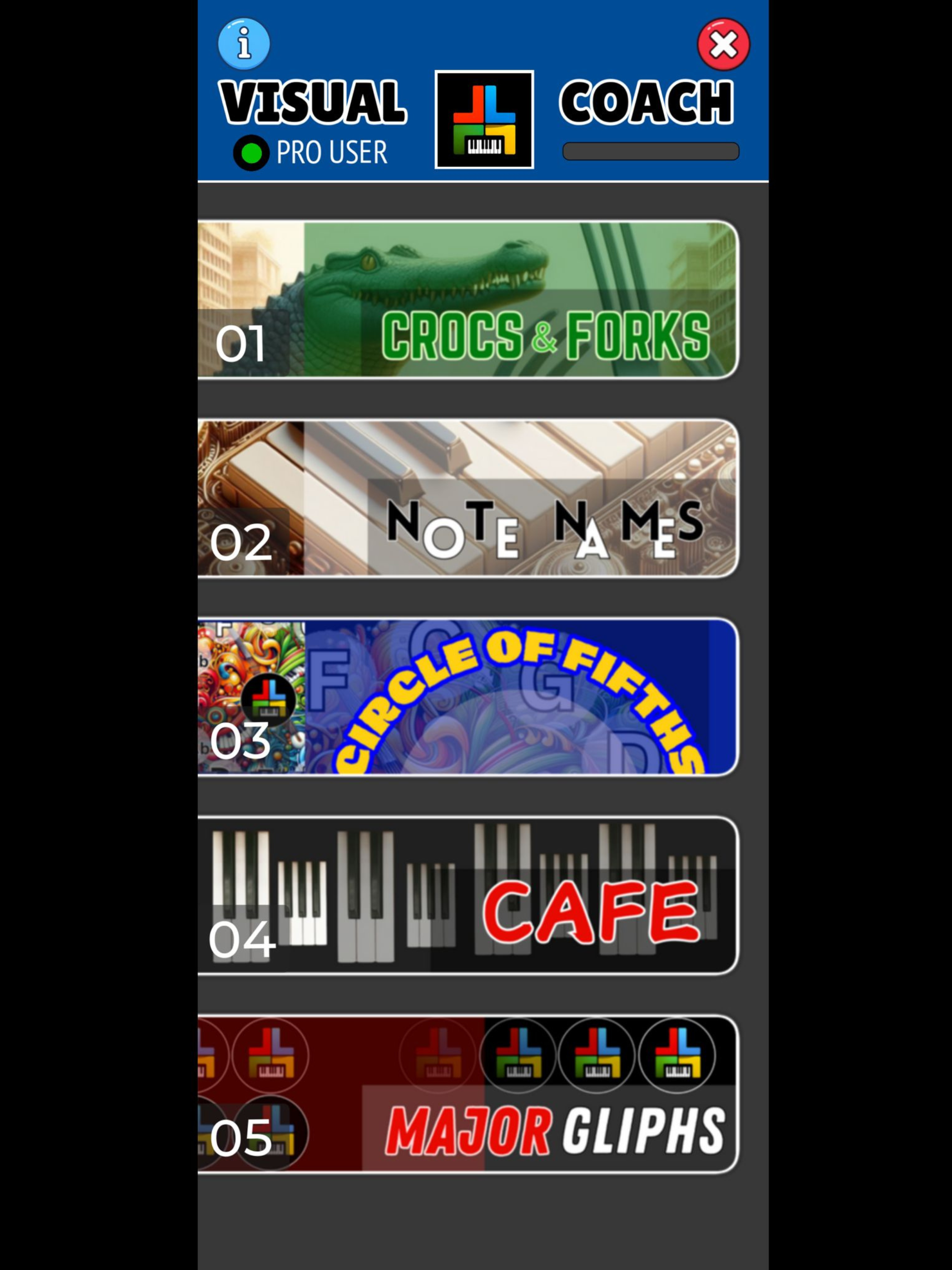 Visual Scales Piano