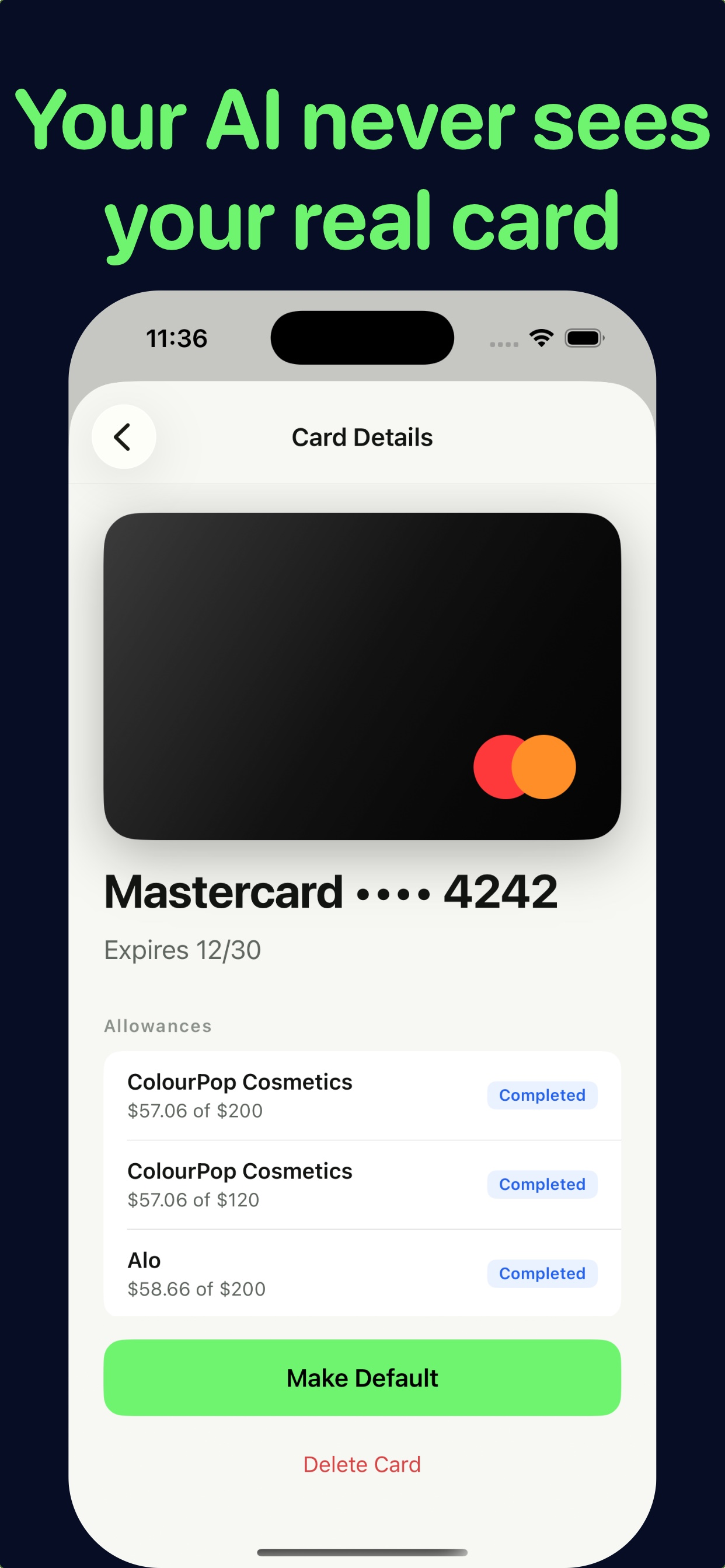 Allowance — Agent Wallet