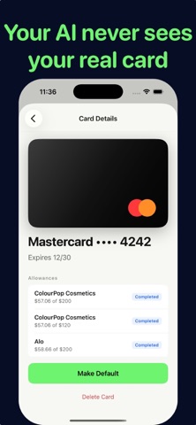 Allowance — Agent Wallet Screenshot 4 of 5