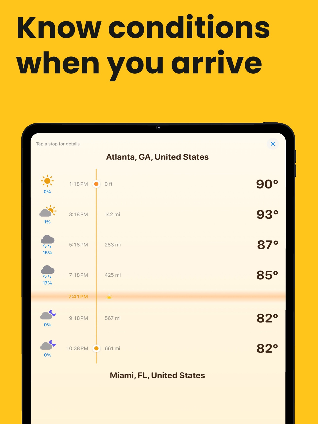 Screenshot 8 of Sunflowerz -Trip Weather Radar